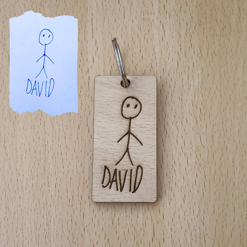 Personalizirani privjesak - Crtež