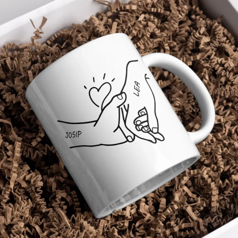 Personalizirana šalica s ljubavnim motivom 6