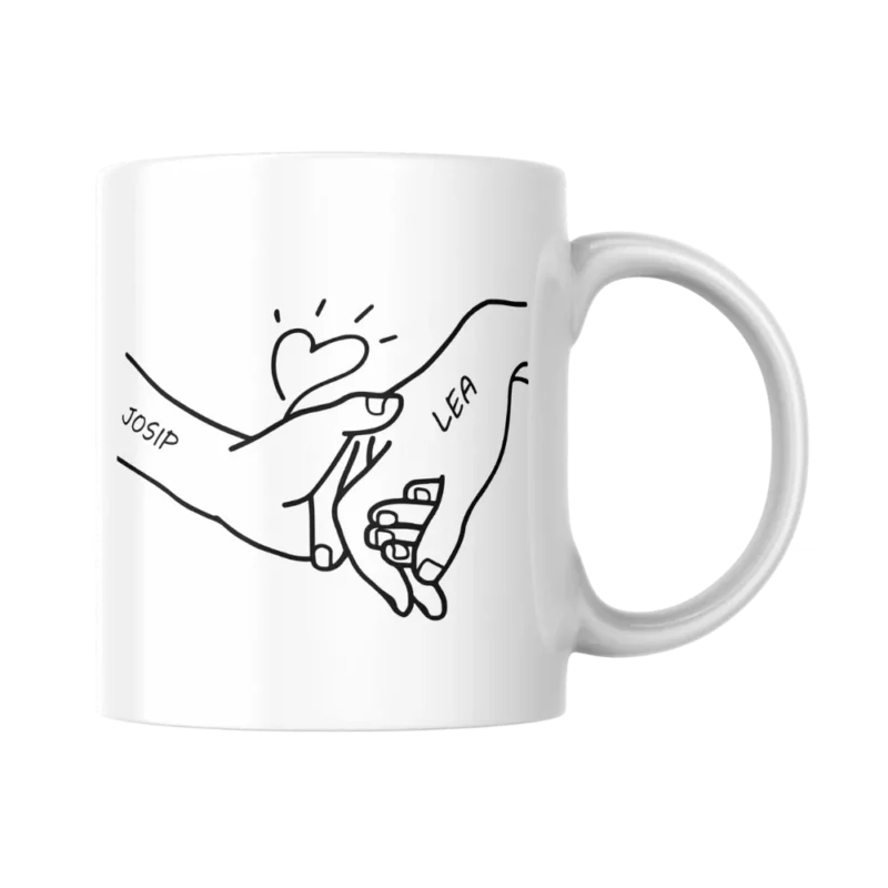 Personalizirana šalica s ljubavnim motivom 6