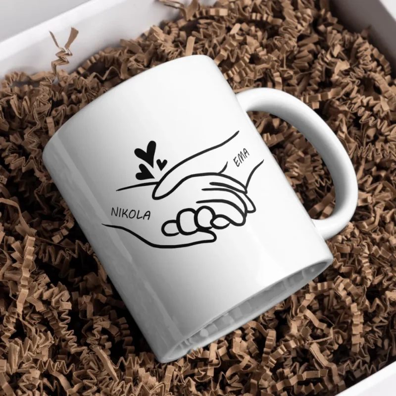 Personalizirana šalica s ljubavnim motivom 9