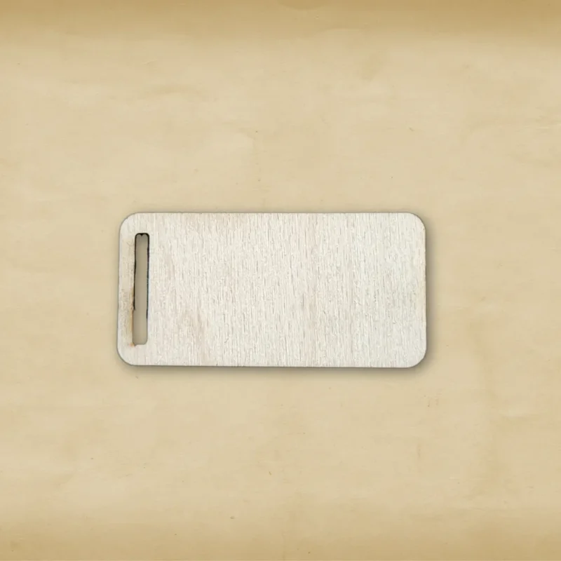 Privjesak Bukva - Pravokutni - Horizontalni