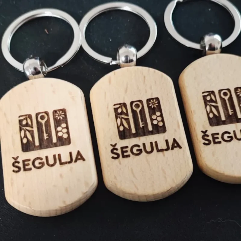 Privjesak - Zaobljeni - 3x5cm