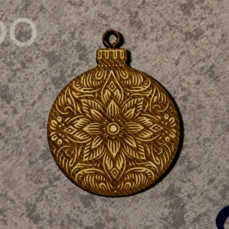 Elegantni Drveni Božićni Ukrasi